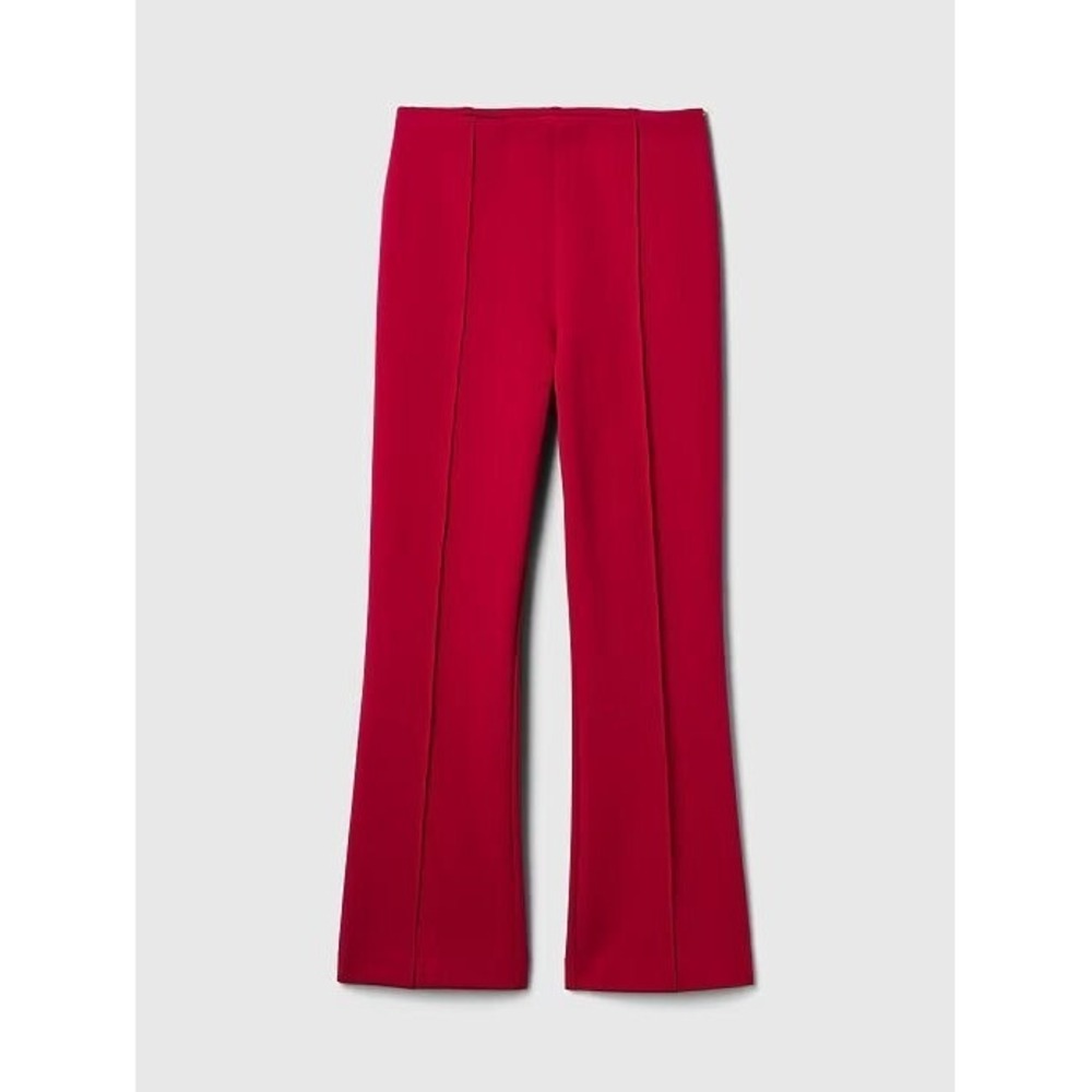 GAP‎ Women's High Rise Ponte Crop Kick Pants - Sled Red - Size XXL (20/22) Tall